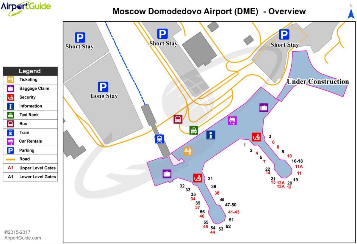 harta e DME aeroport
