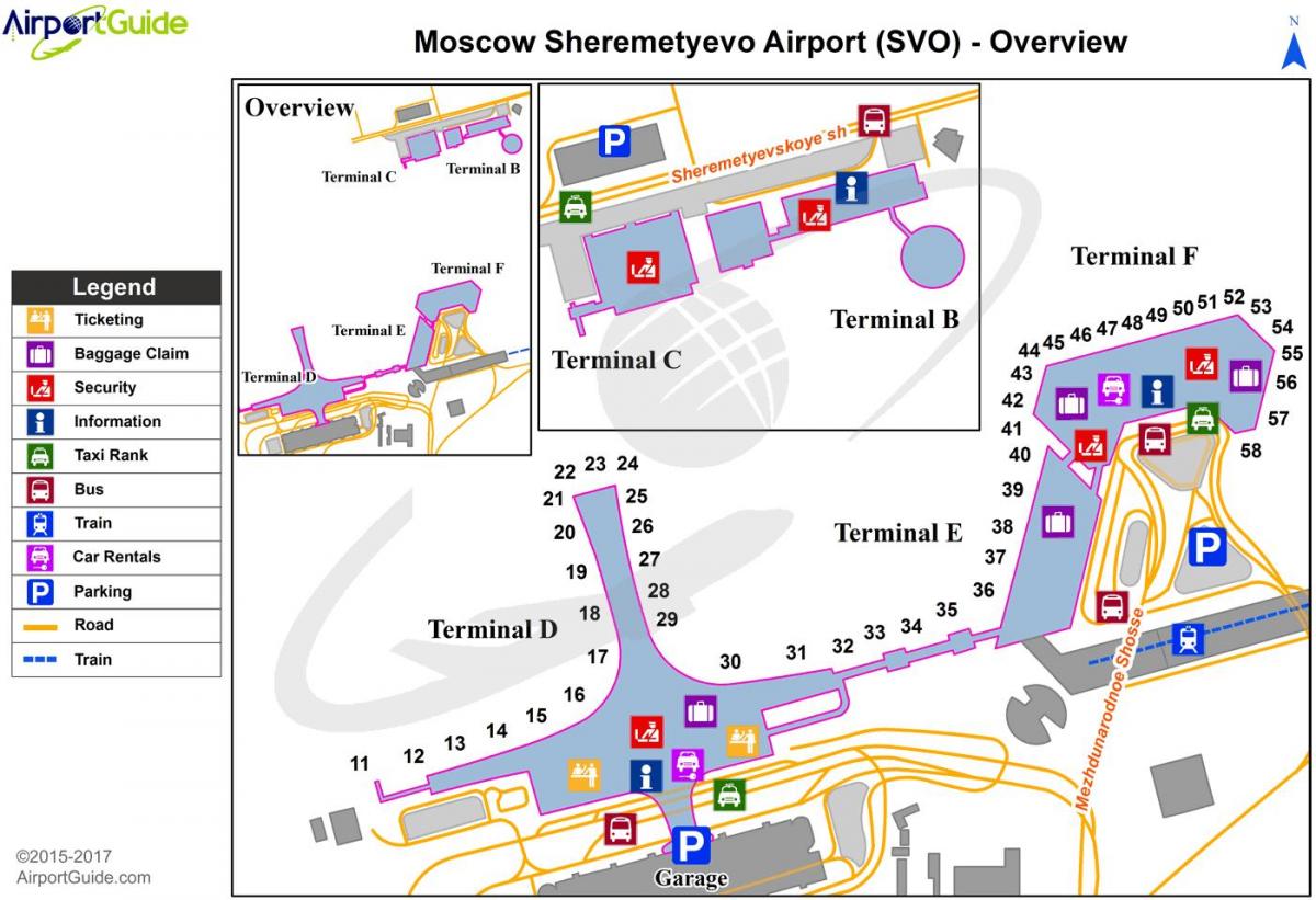 SVO terminal hartë