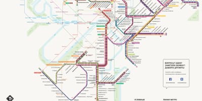 Harta e Moskës tramvaj
