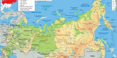 Rusi Moskë hartë