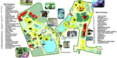 Harta e Moskës në kopshtin zoologjik